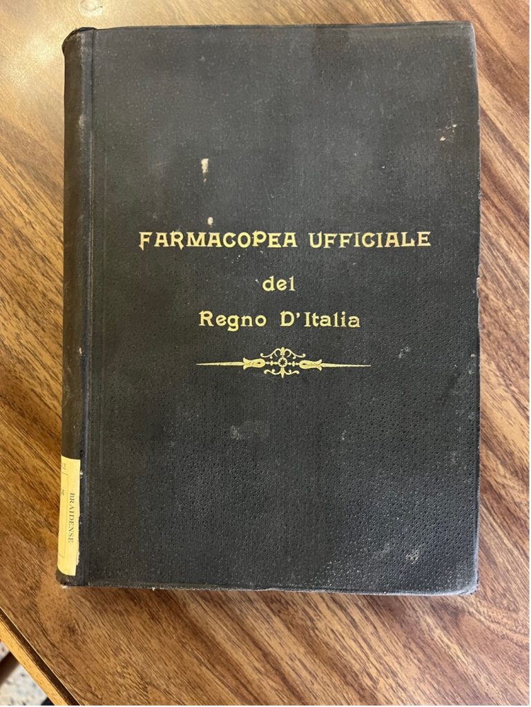 farmacopea ufficiale